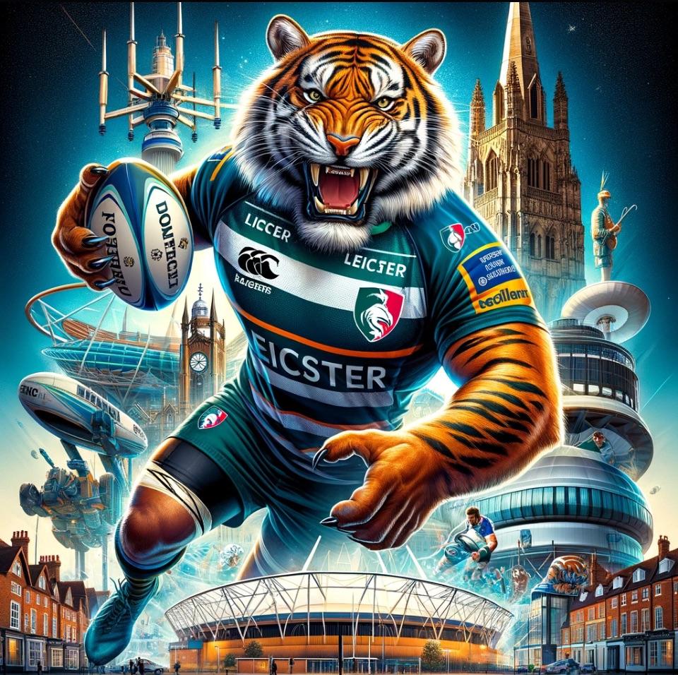 Stereotypical Rugby Players Mascots