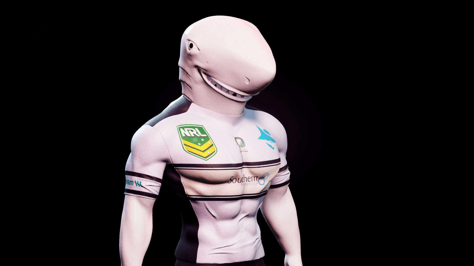 Asif Nawaz Sharks Mascot