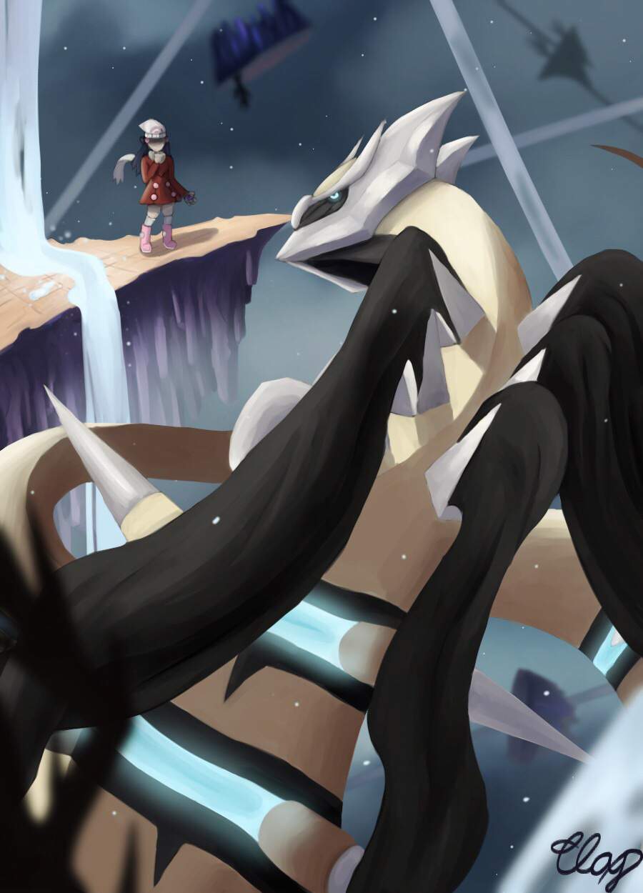 Shiny Giratina redrawn. Pokémon Amino