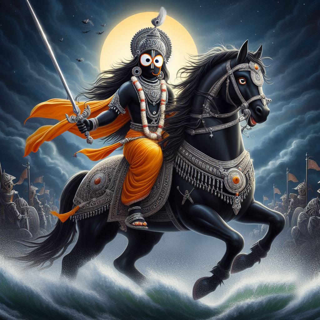 lord Jagannath in kalki avatar in 2024