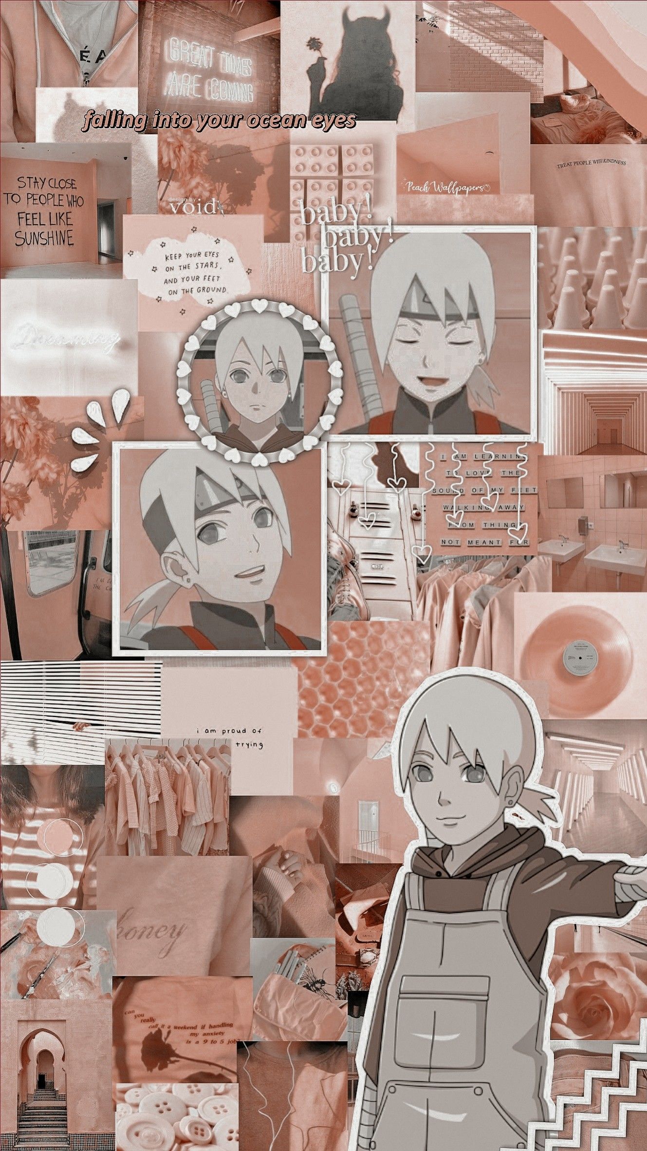 inojin wallpaper. Anime, Personagens