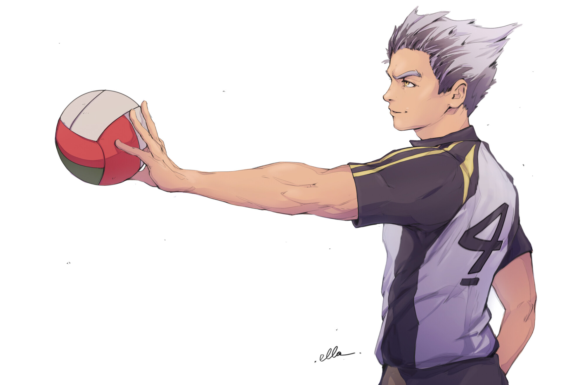 Bokuto Anime Haikyū!! HD Wallpaper