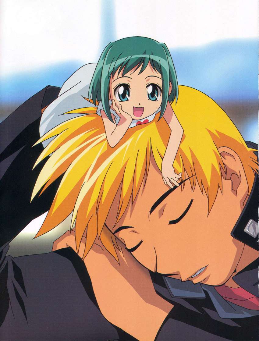 cutest green hair girl in all anime