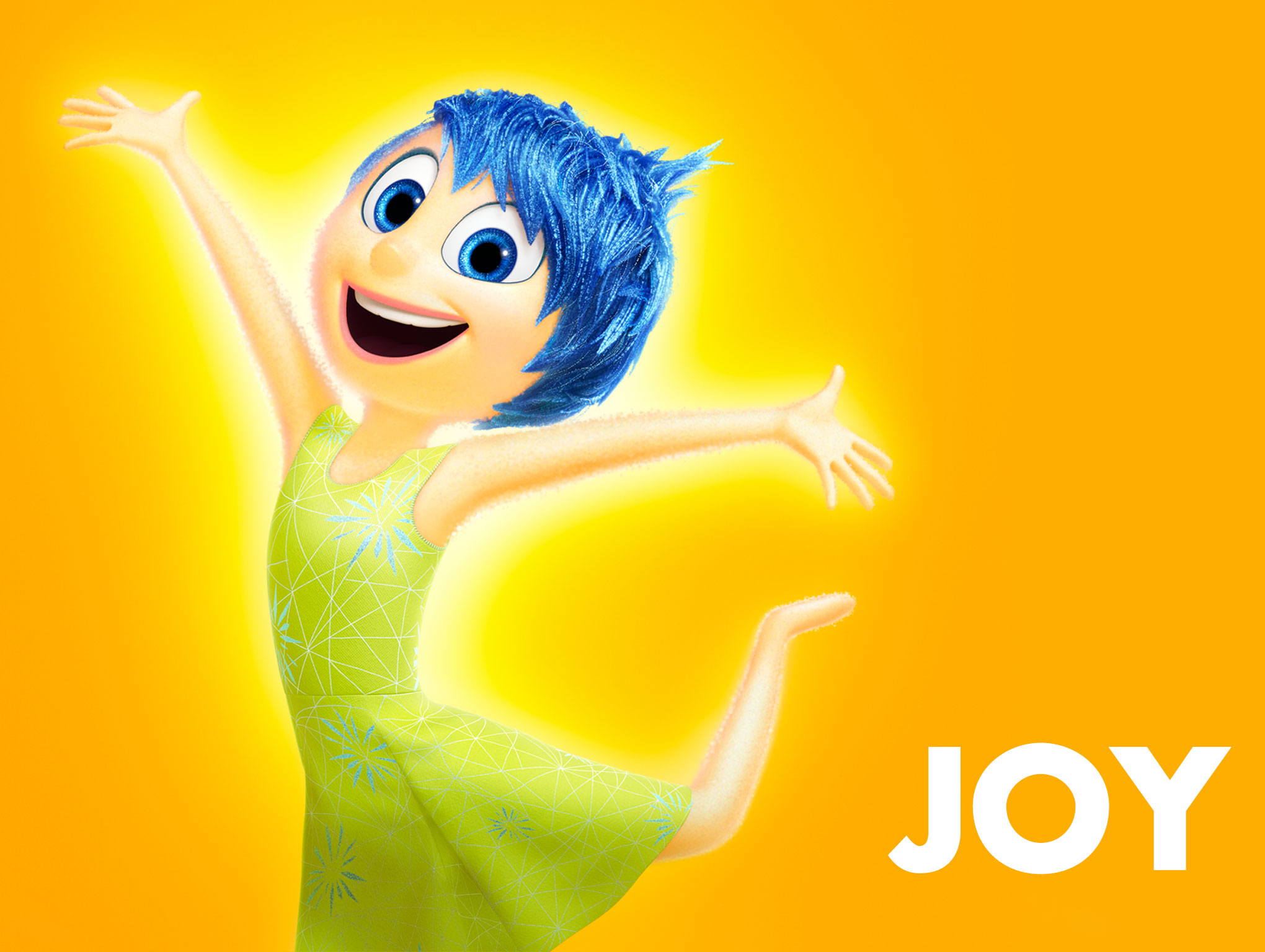 Joy (Inside Out) Wallpaper