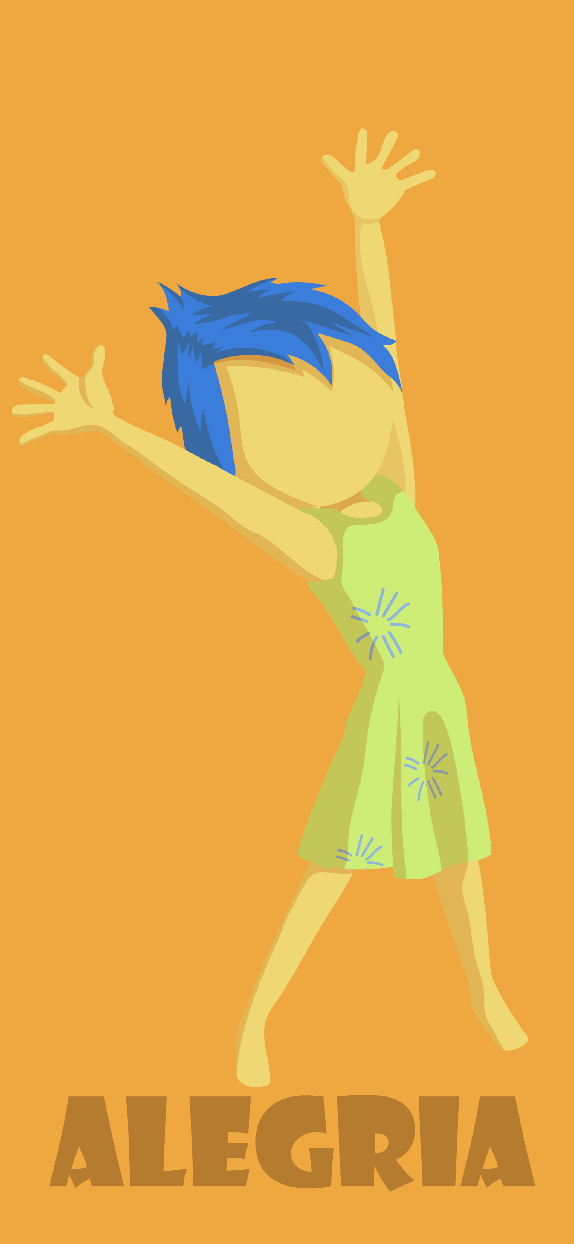 Wallpaper Joy Inside out