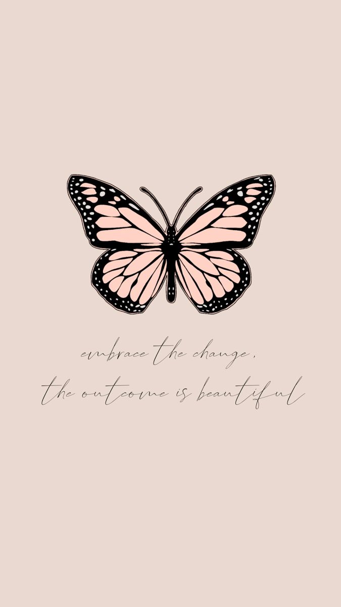 Everything is Beautiful Butterfly Quote