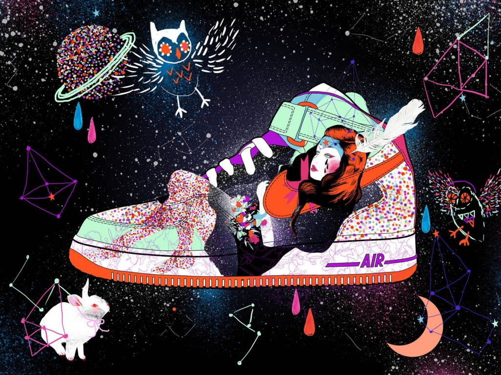 Nike Air Shoes 1024 x 768 Wallpaper