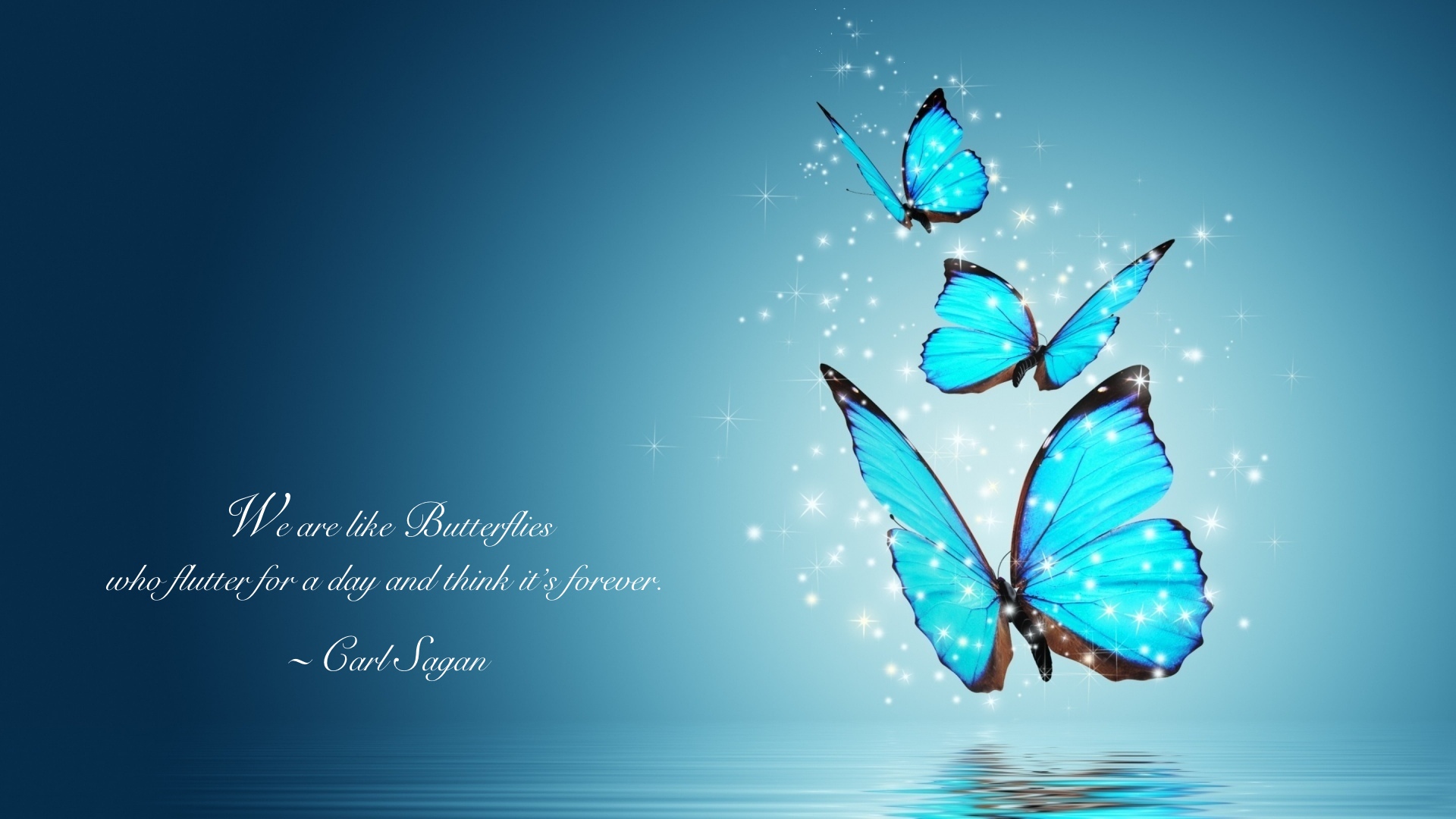 Quote Carl Sagan Butterfly Digital Art