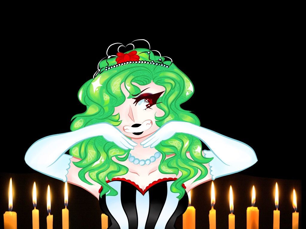 Bright blue eyes, Ghost, Vocaloid