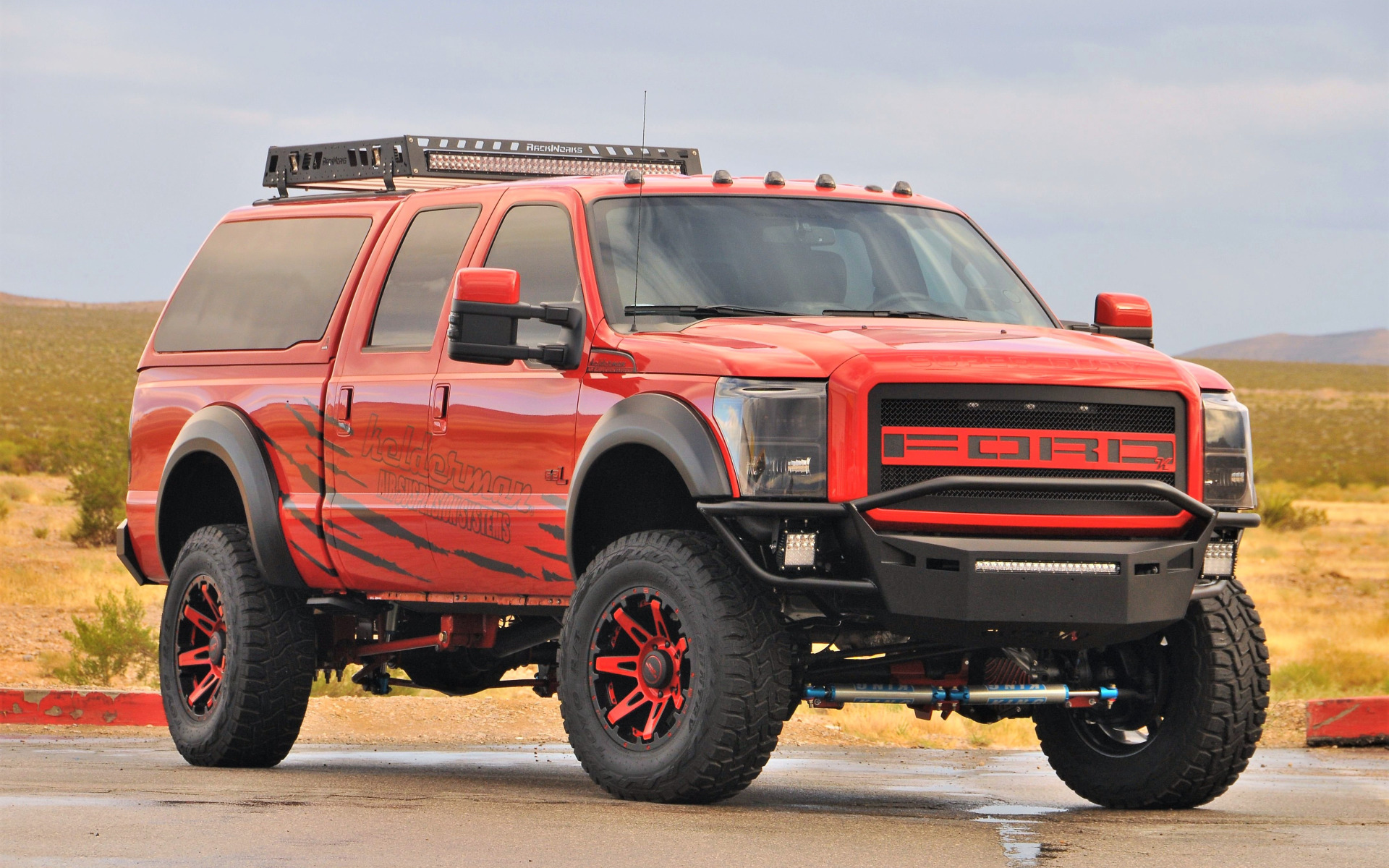 wallpaper Ford, custom, 4x4, Super Duty