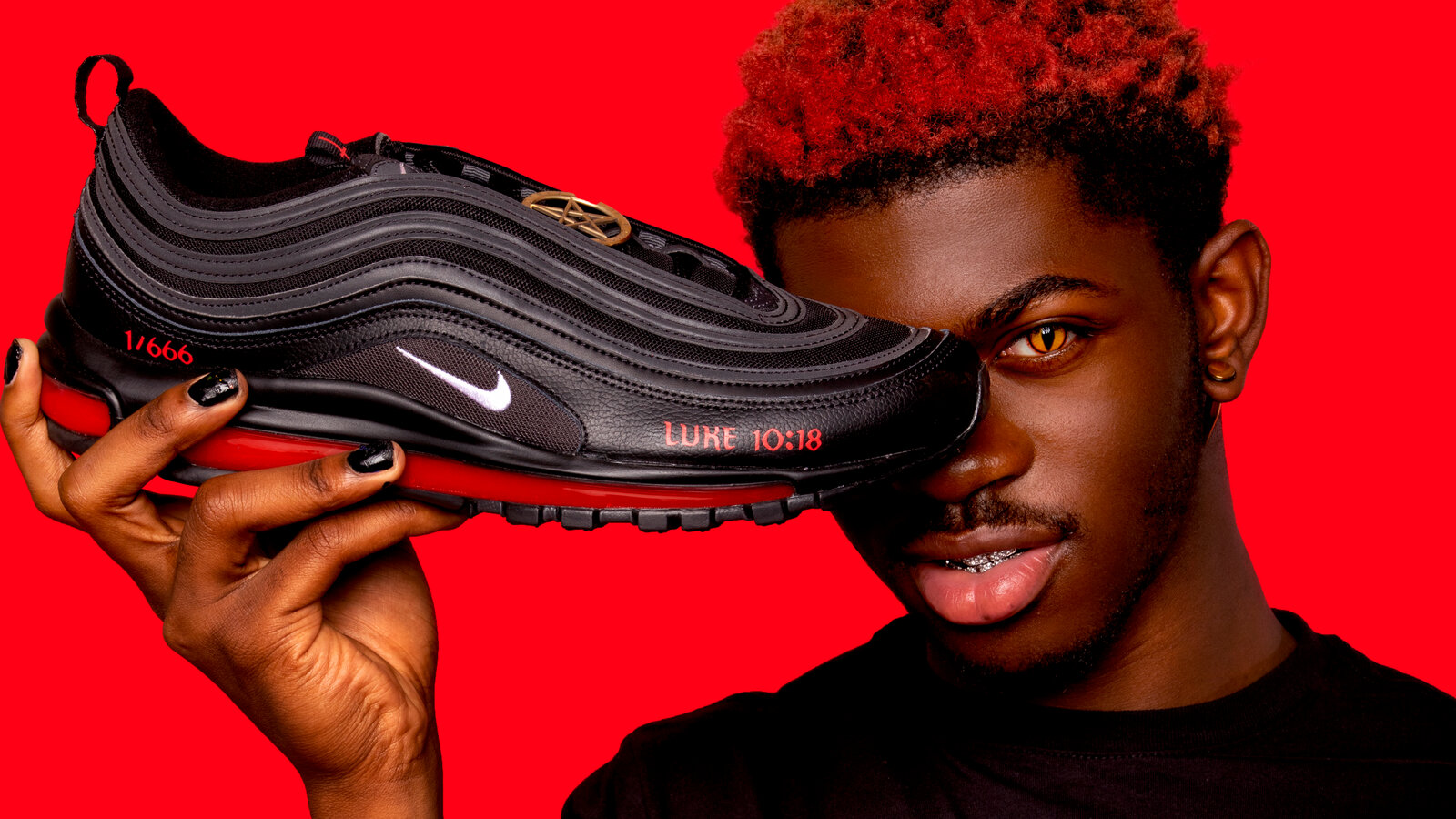 Satan Shoes' Promoted By Lil Nas X