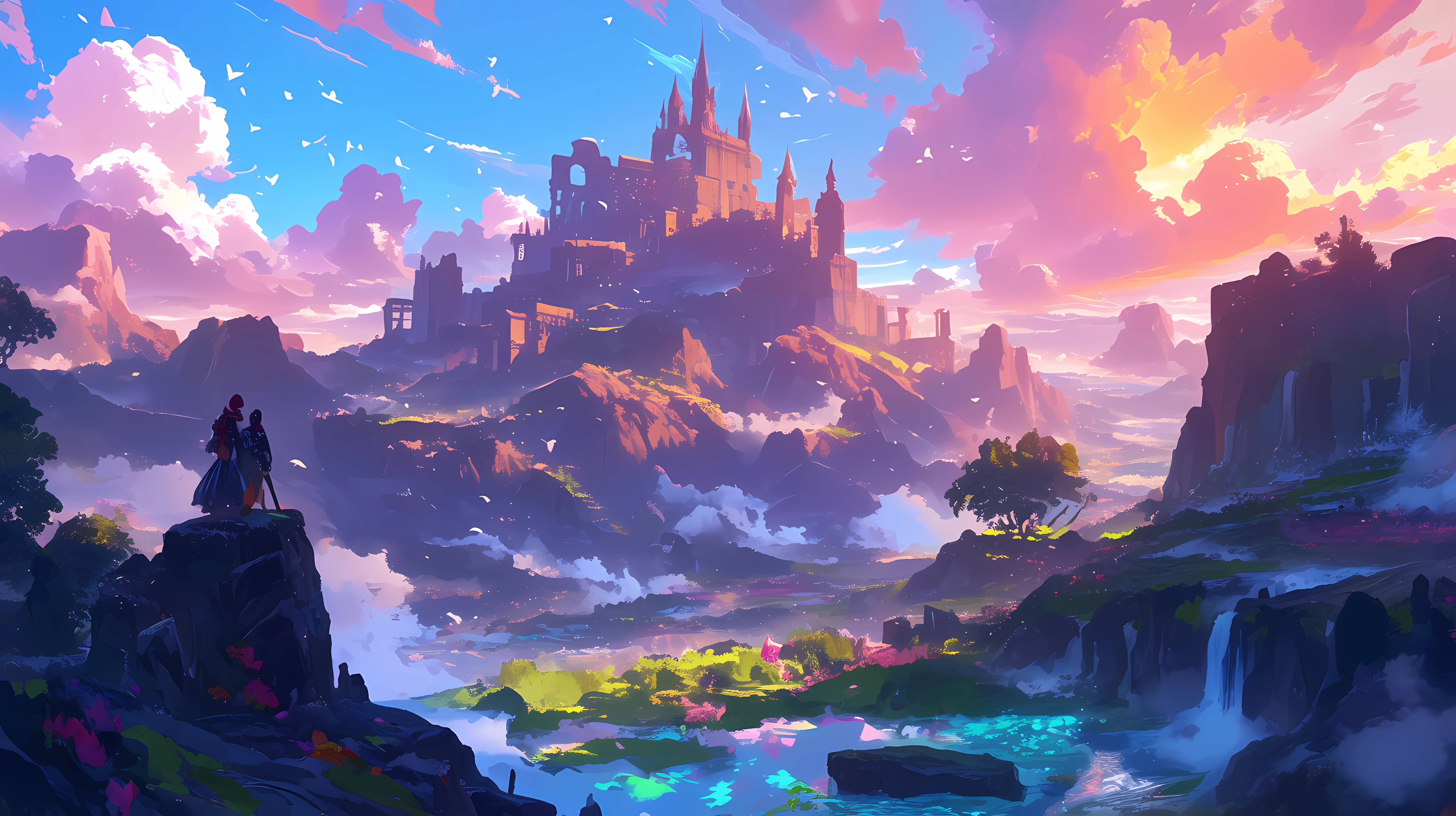 Mystical Fantasy Castle