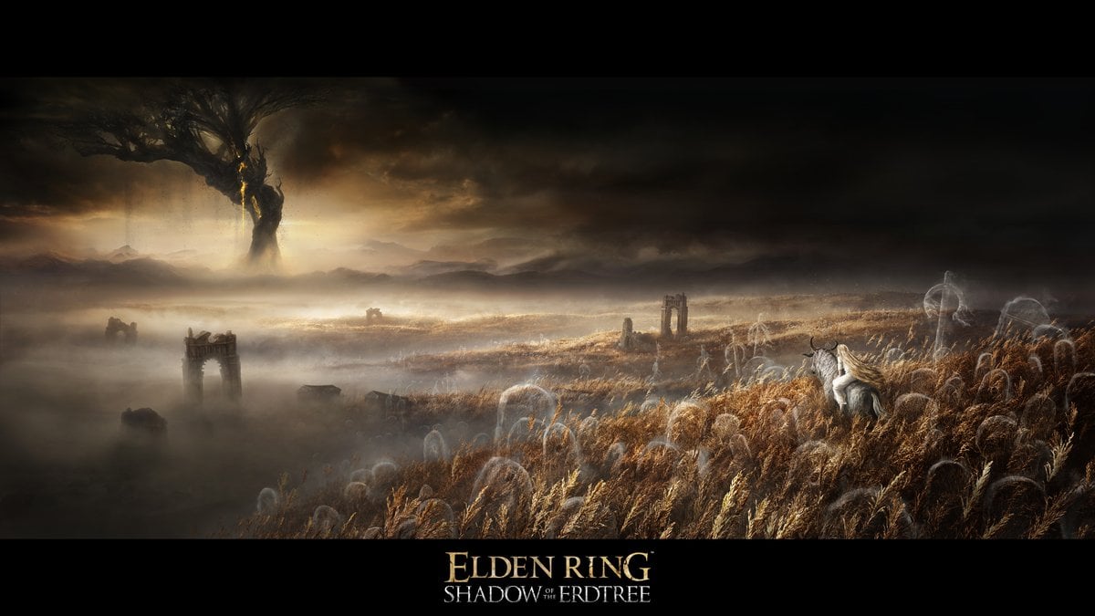 Elden ring dlc themed wallpaper. So