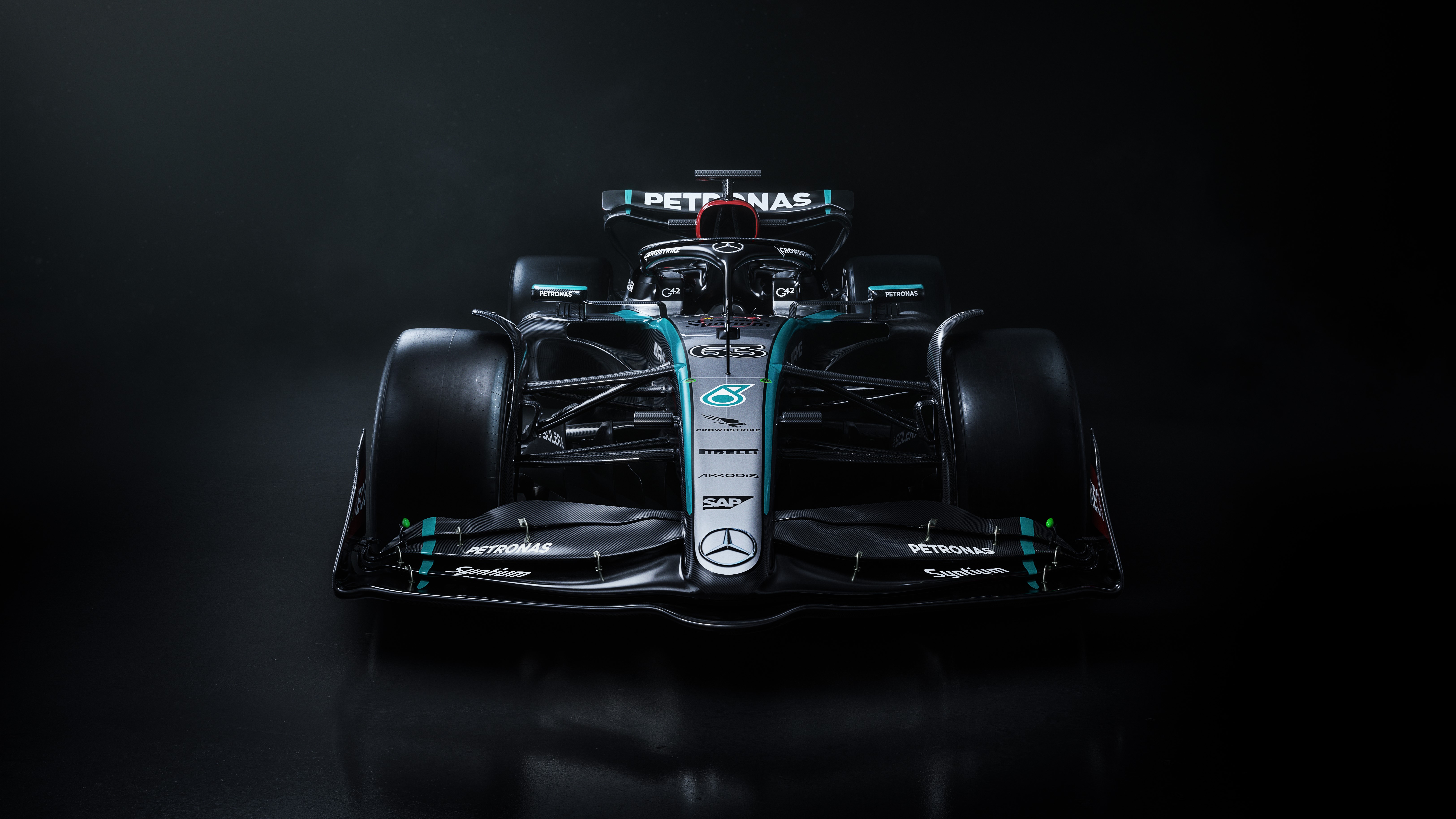 Download Mercedes F1 2024 F1 W15 4k