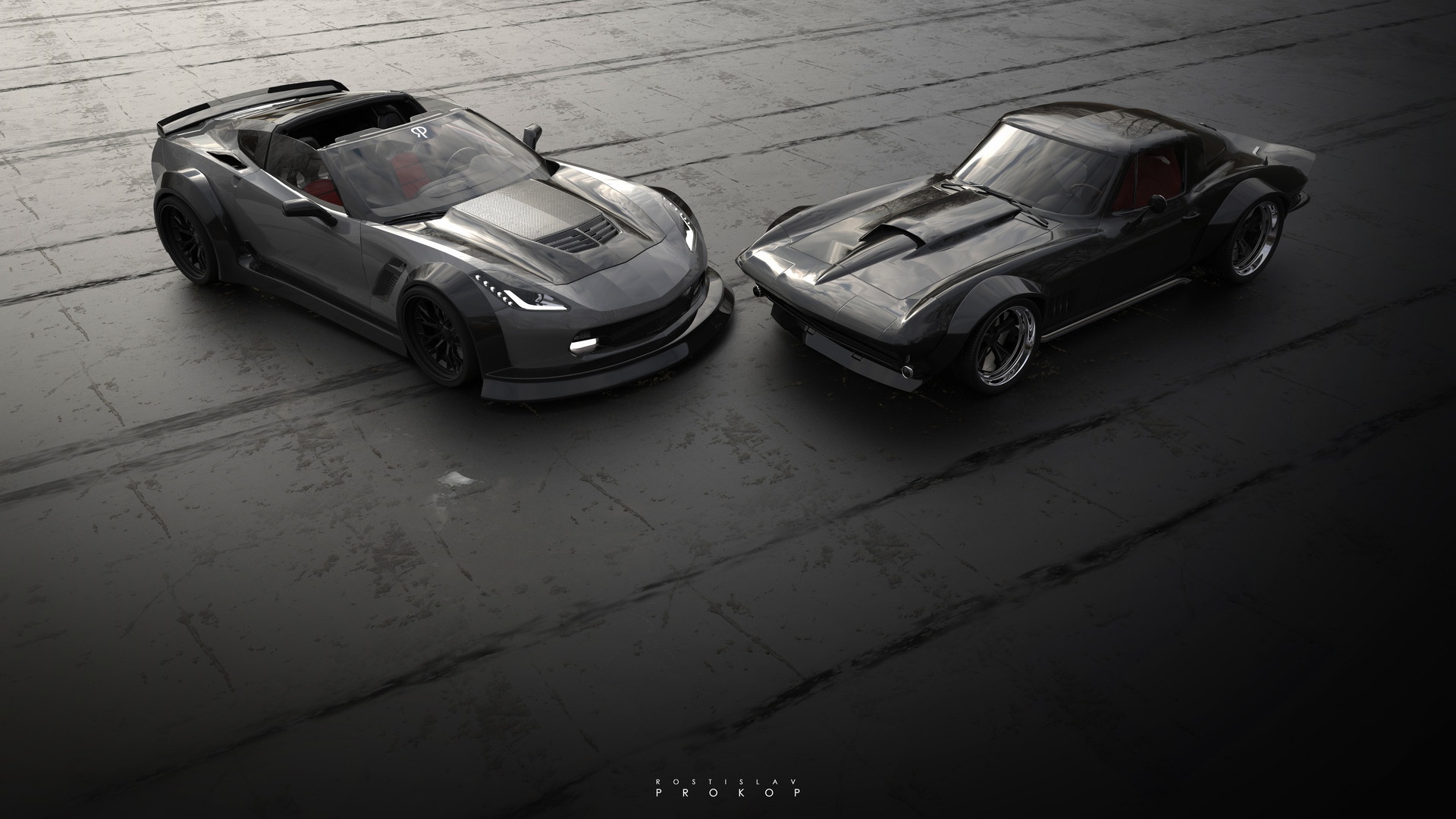 Wallpaper Auto, Corvette, Chevrolet