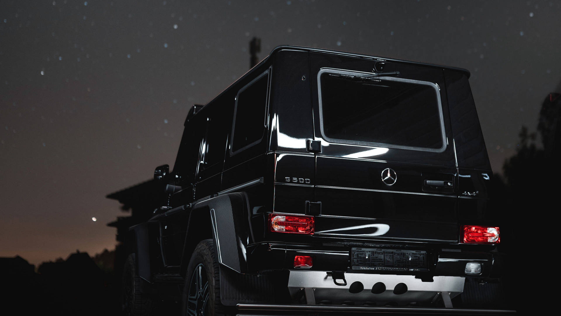 Download 4k Mercedes G Class Black Wallpaper