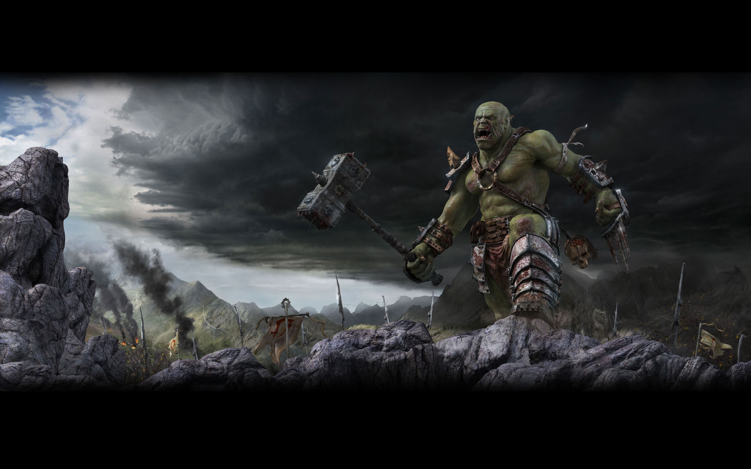 Clan, Orc, Lineage, Axe, Sword, Video