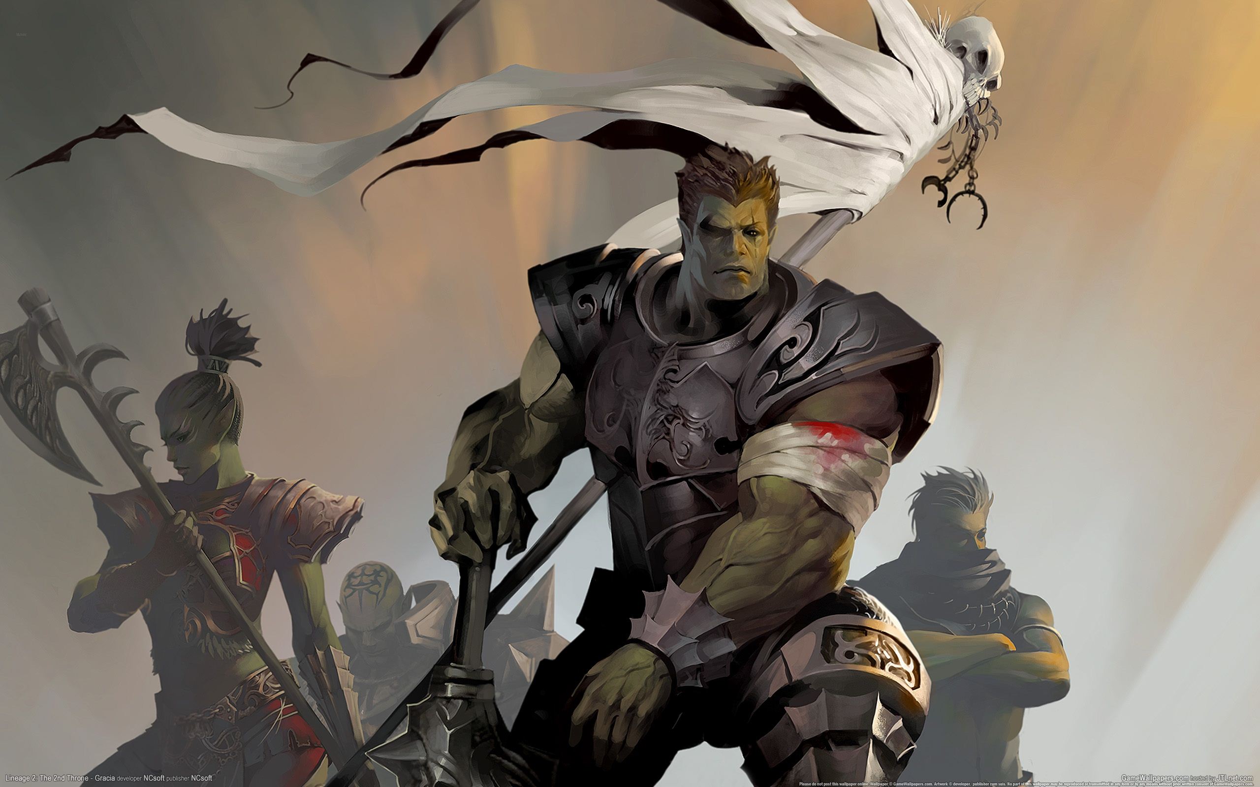 Clan, Orc, Lineage, Axe, Sword, Video