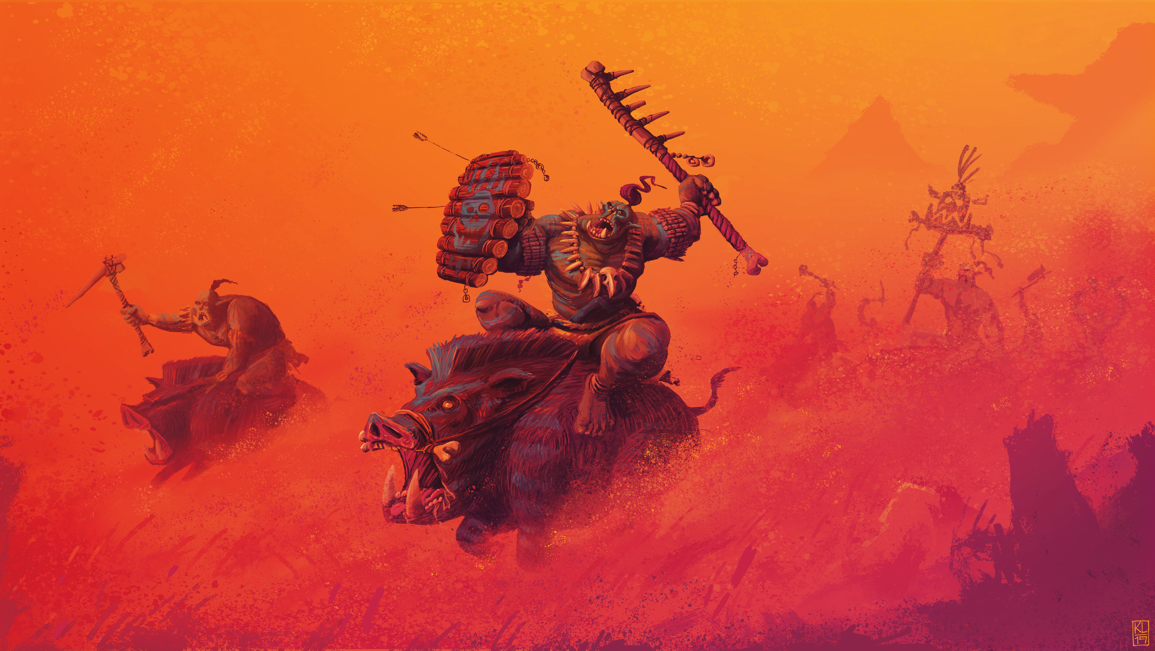 Download Warrior Orc Video Game Total