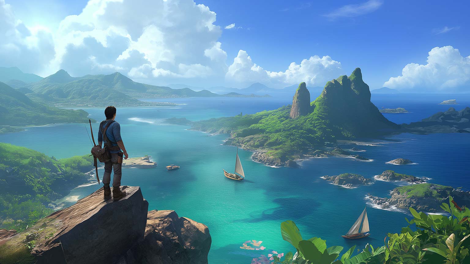 Uncharted Nathan Drake Landscape