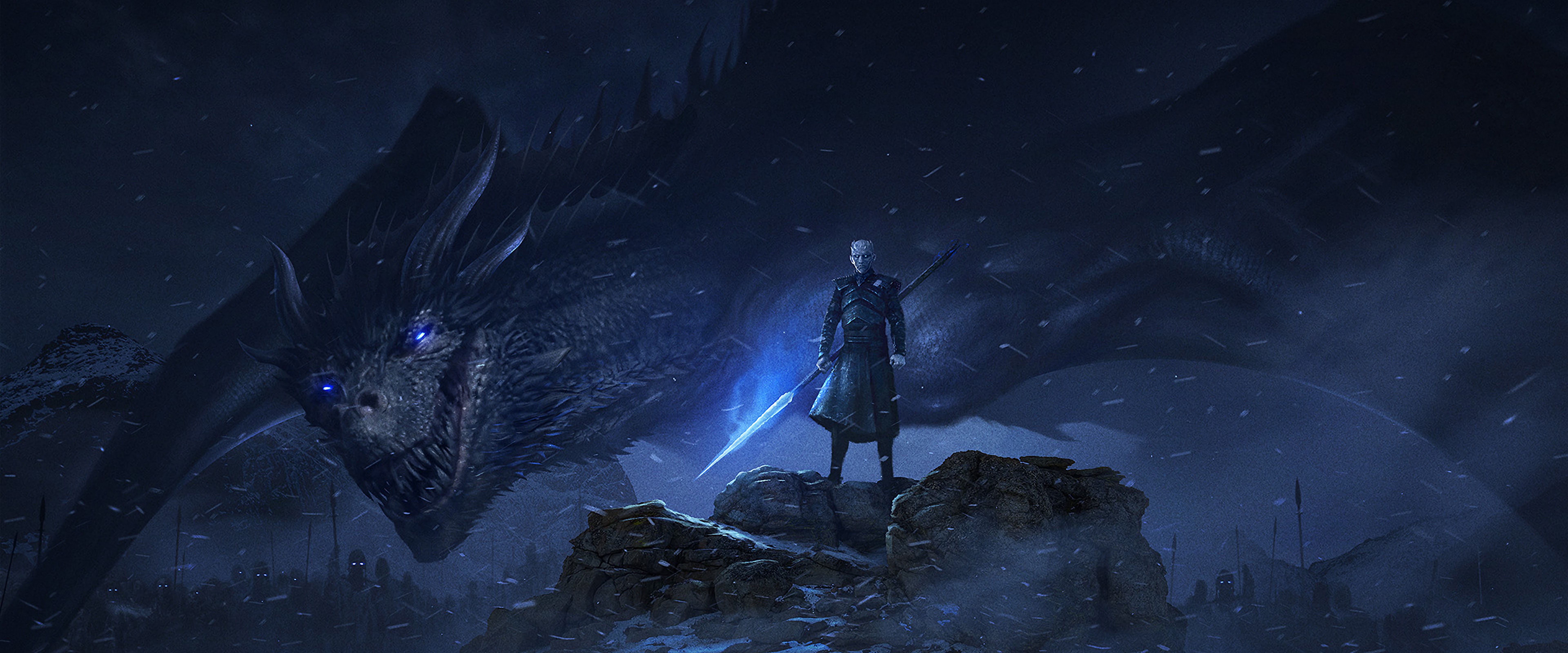 Night King Dragon Game of Thrones 4K