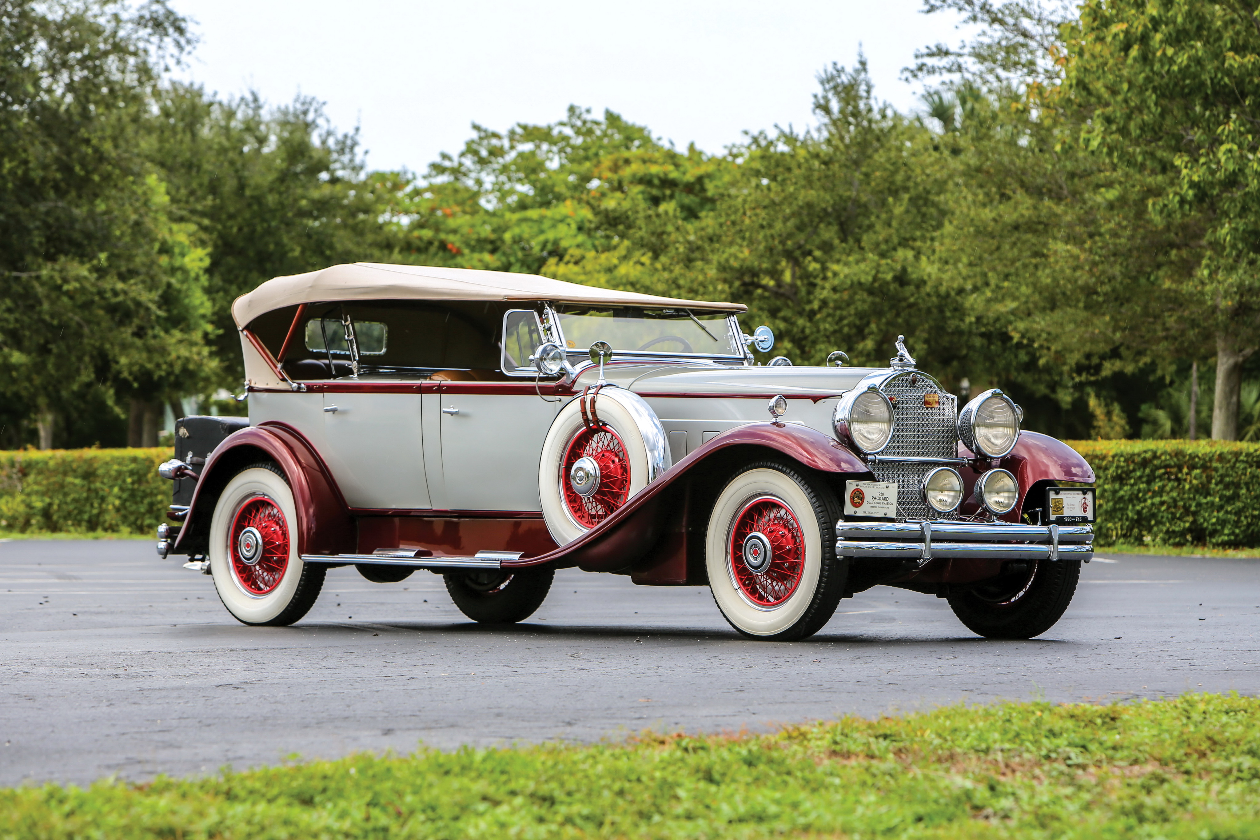 Vintage Car 1930 Packard Deluxe Eight