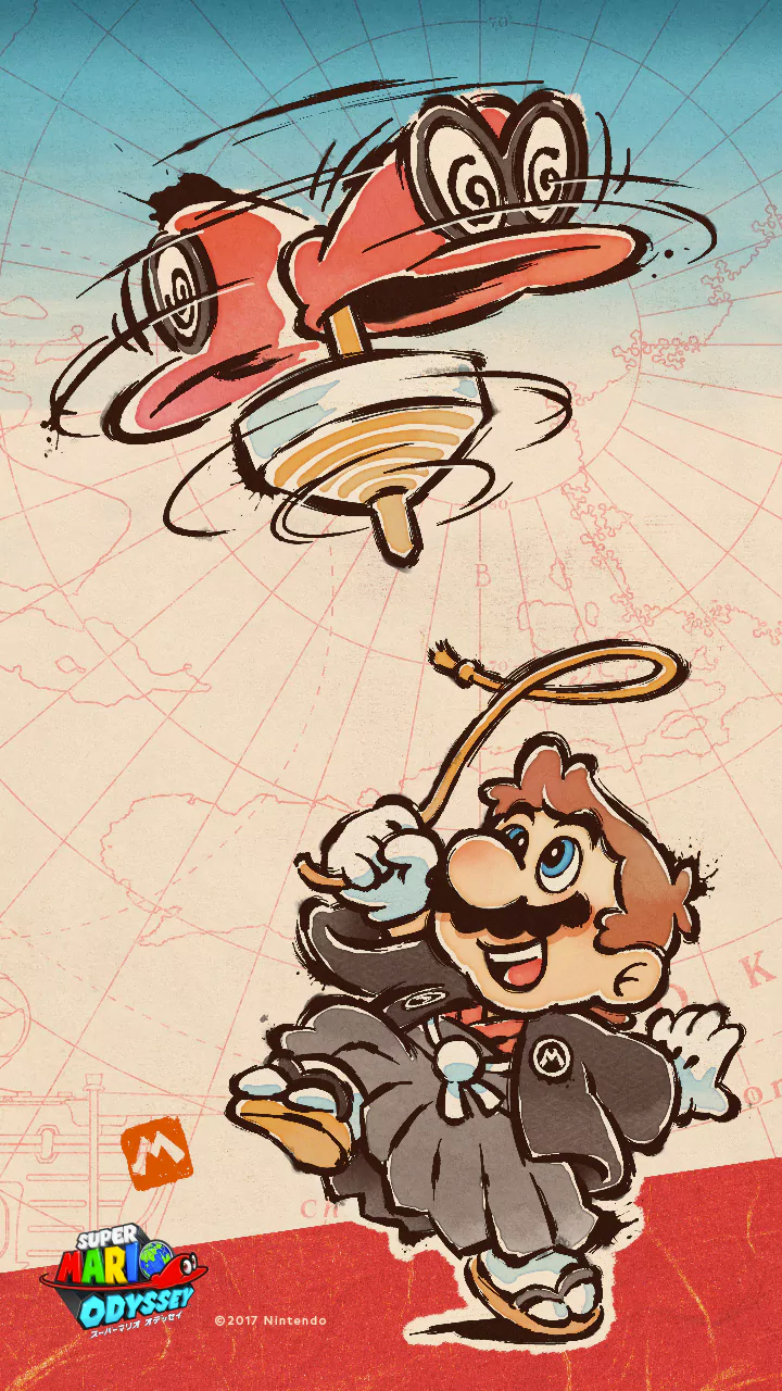 Super Mario Odyssey Wallpaper