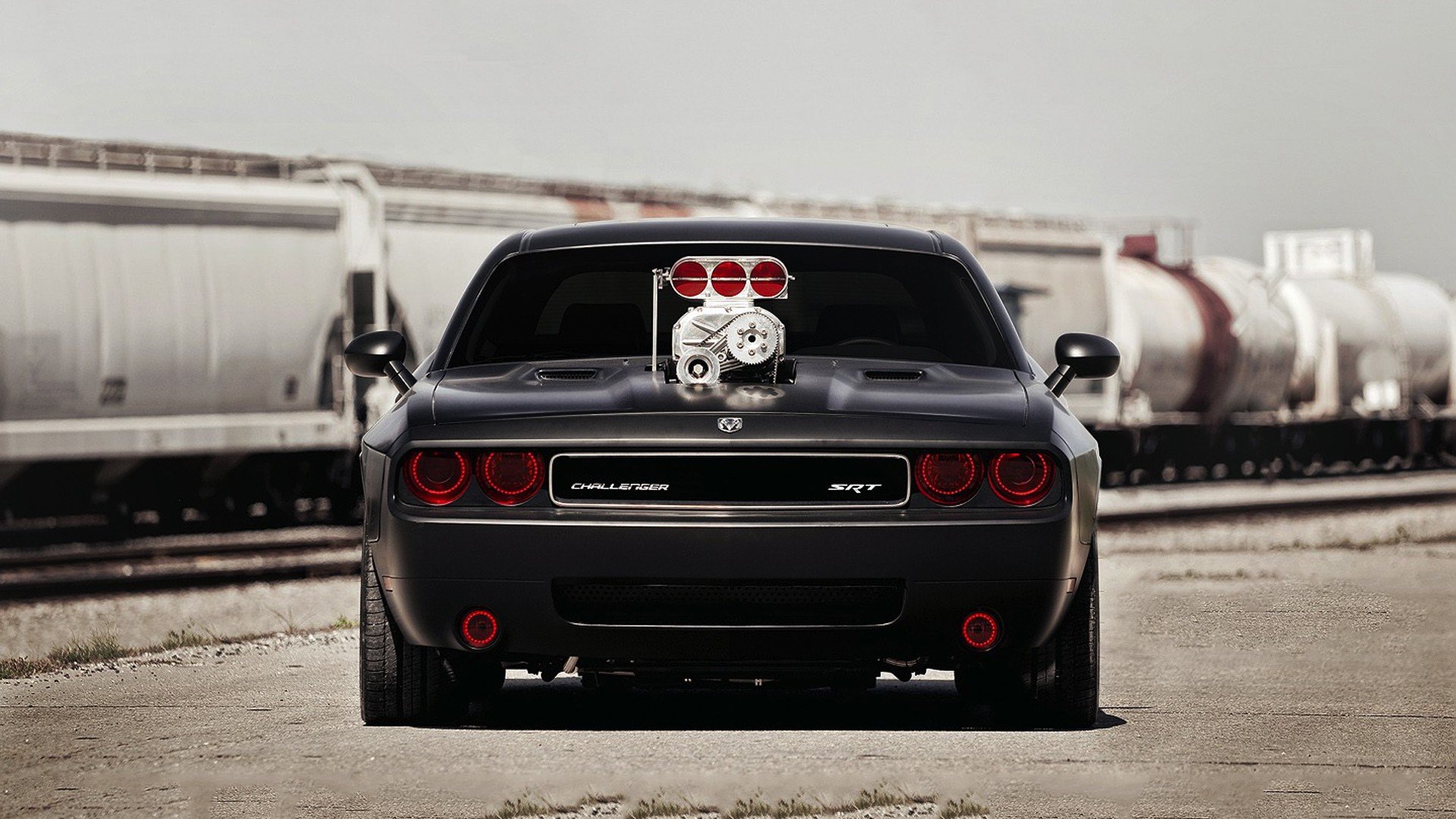 Vehicle Dodge Challenger SRT HD Wallpaper