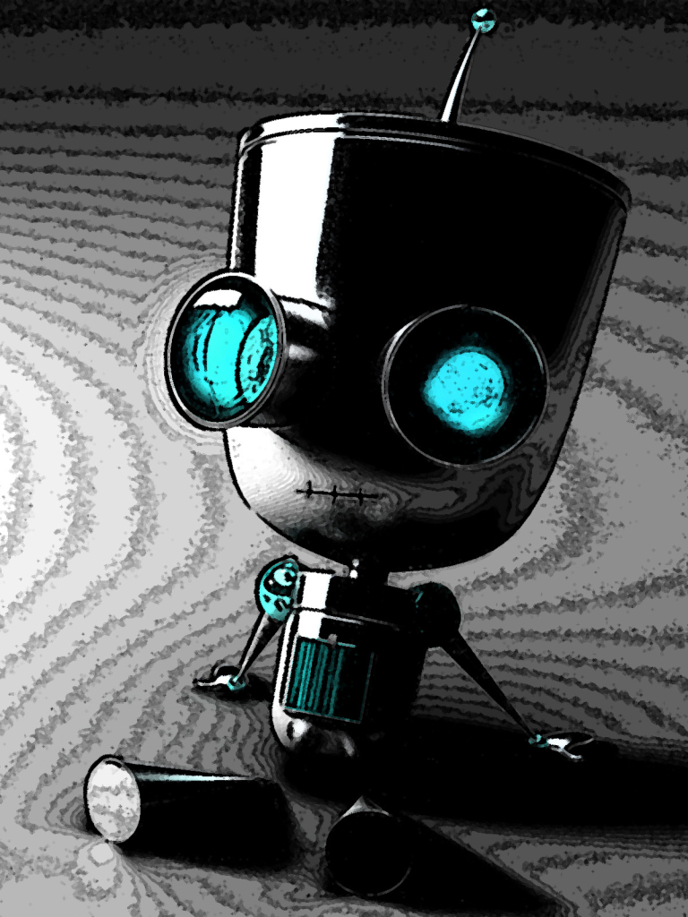 Mobile wallpaper: Tv Show, Invader Zim