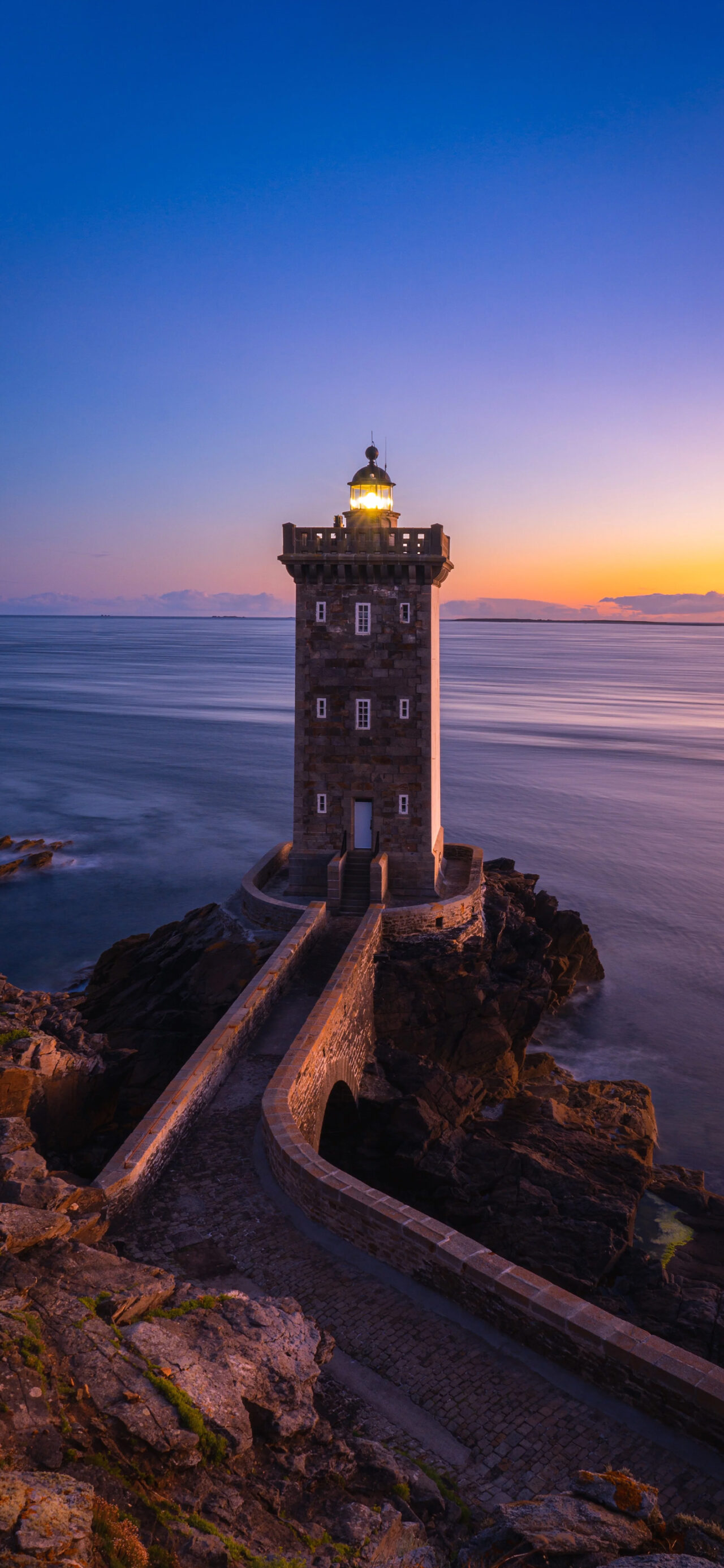 Lighthouse of Kermorvan France