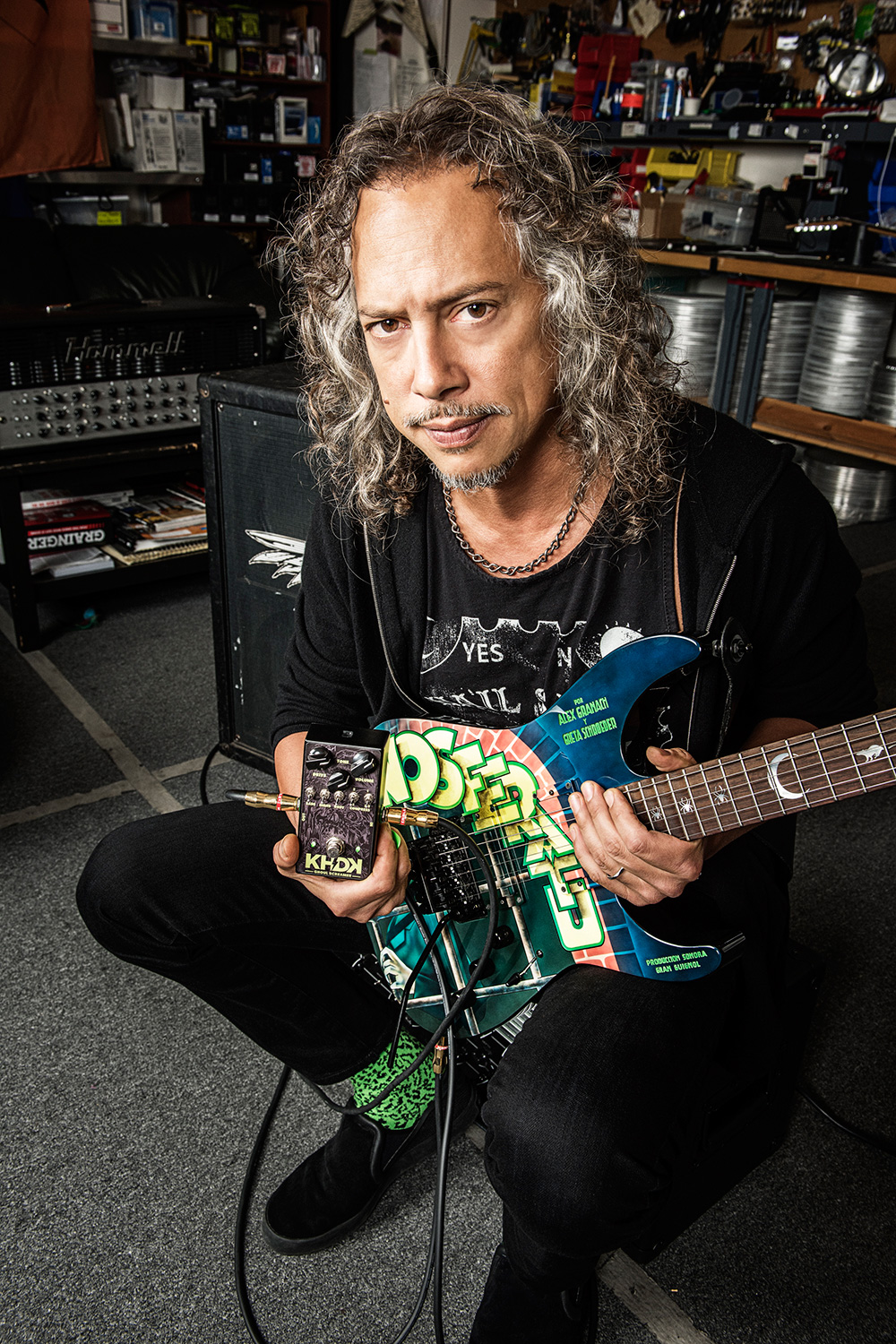 Metallica's Kirk Hammett Stomps