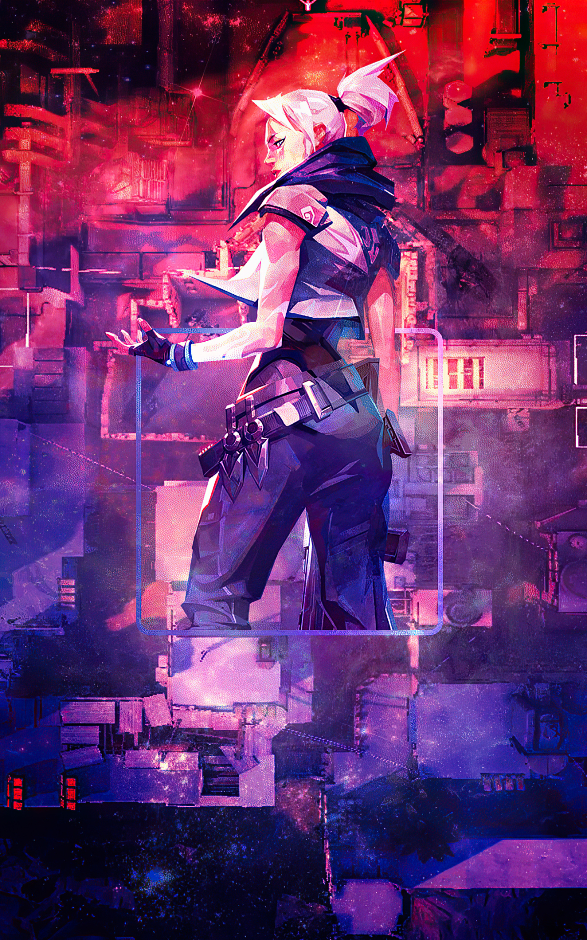 Jett (Valorant) Phone Wallpaper