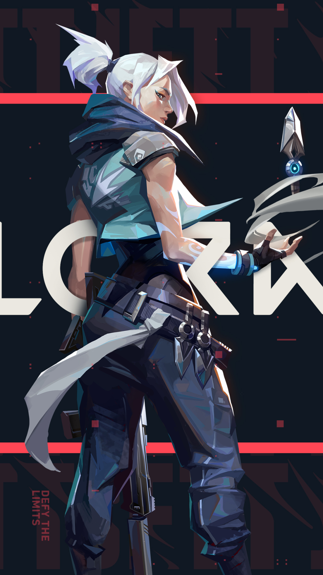Jett (Valorant) Phone Wallpaper