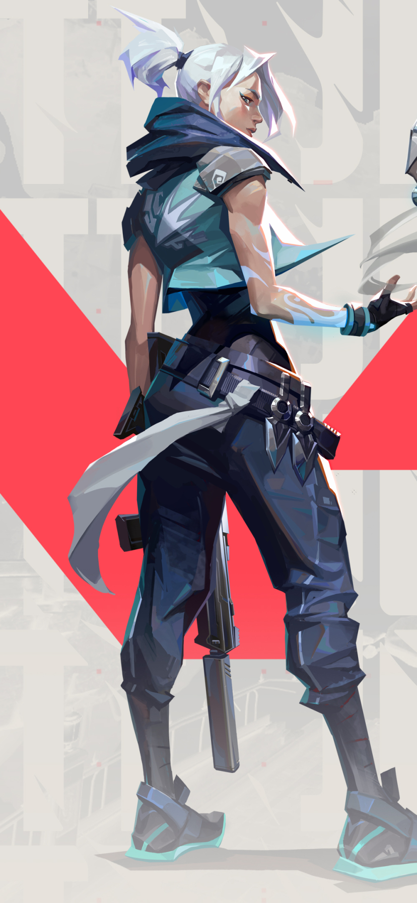 Jett (Valorant) Phone Wallpaper