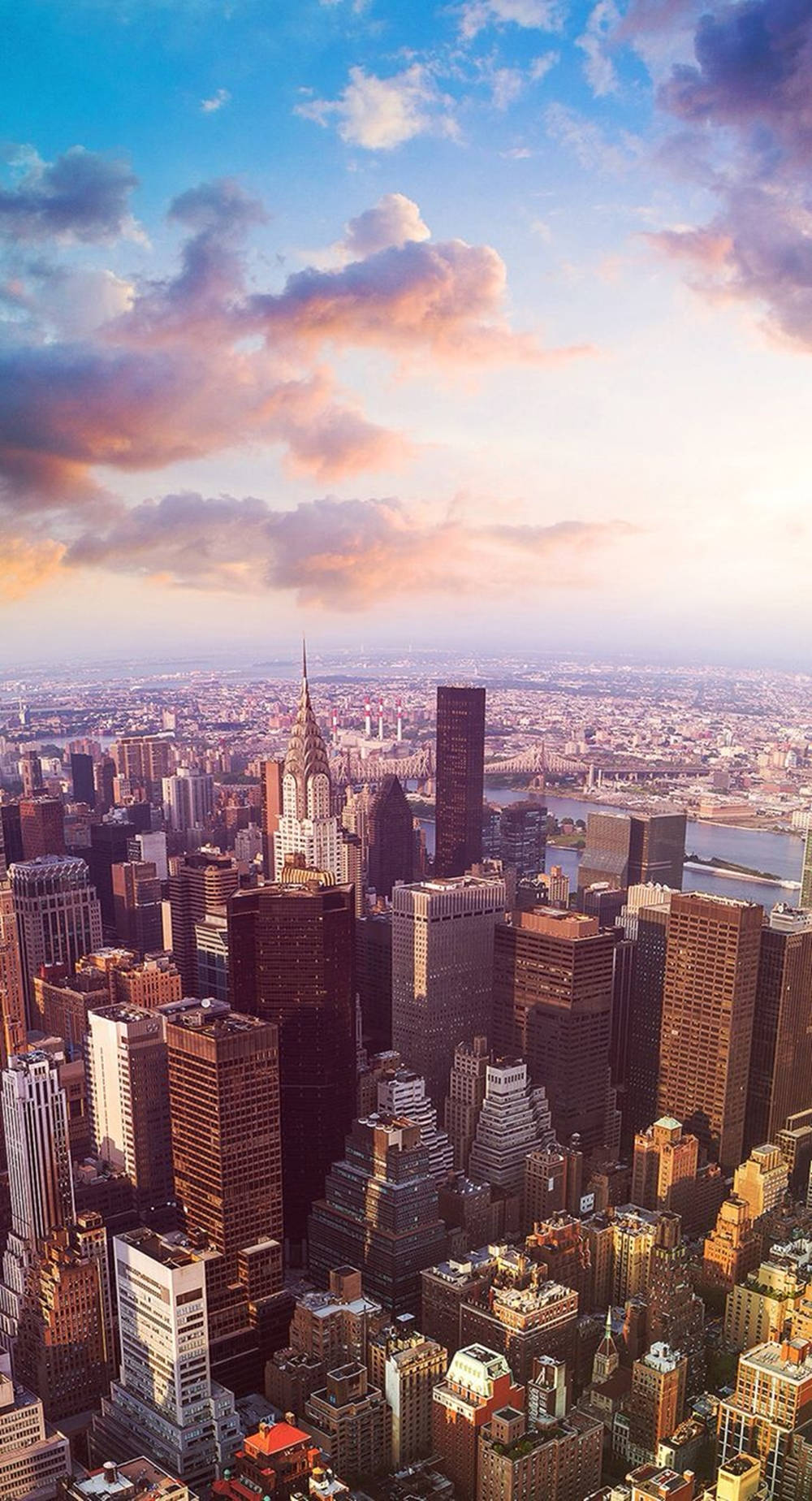 New York Skyline iPhone HD Wallpaper