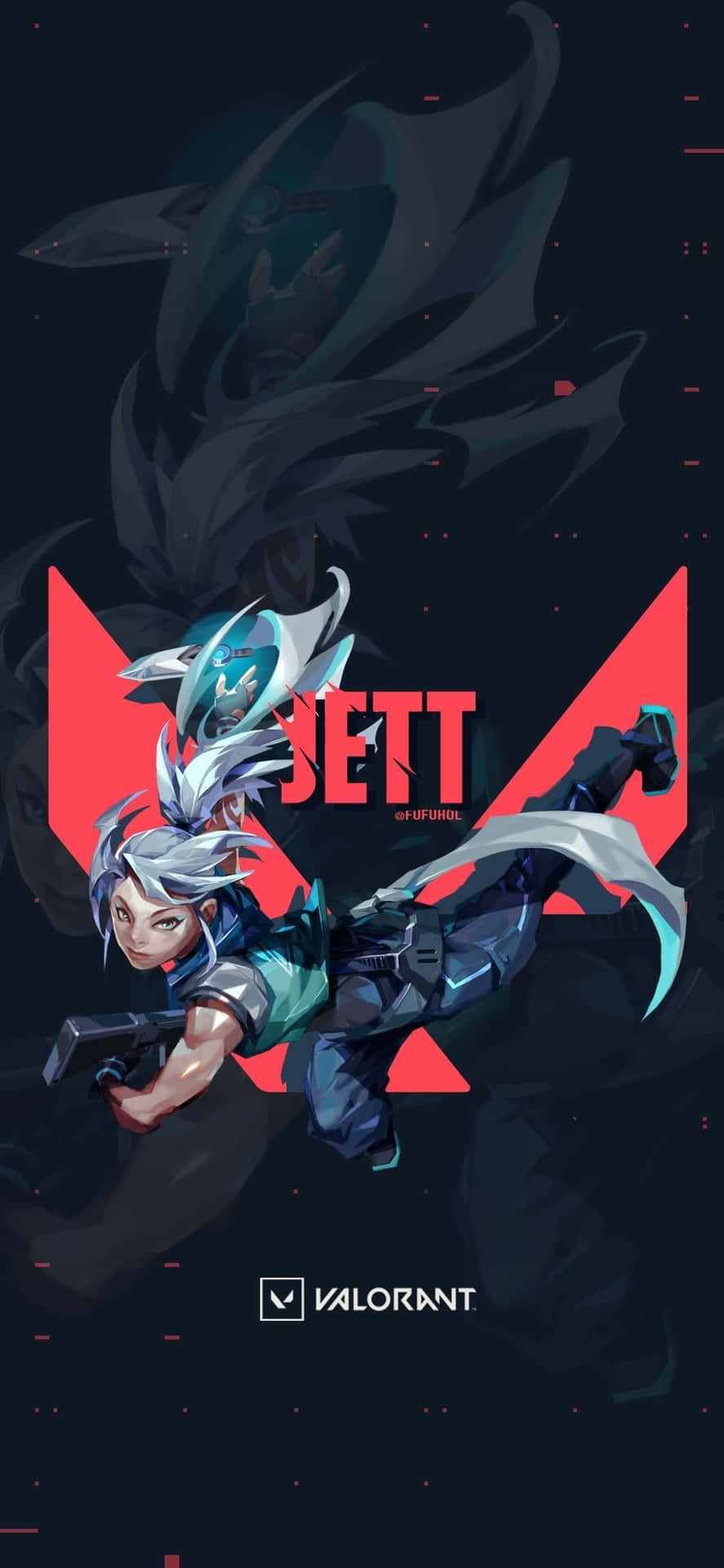 Download Duelist Agent Jett iPhone X