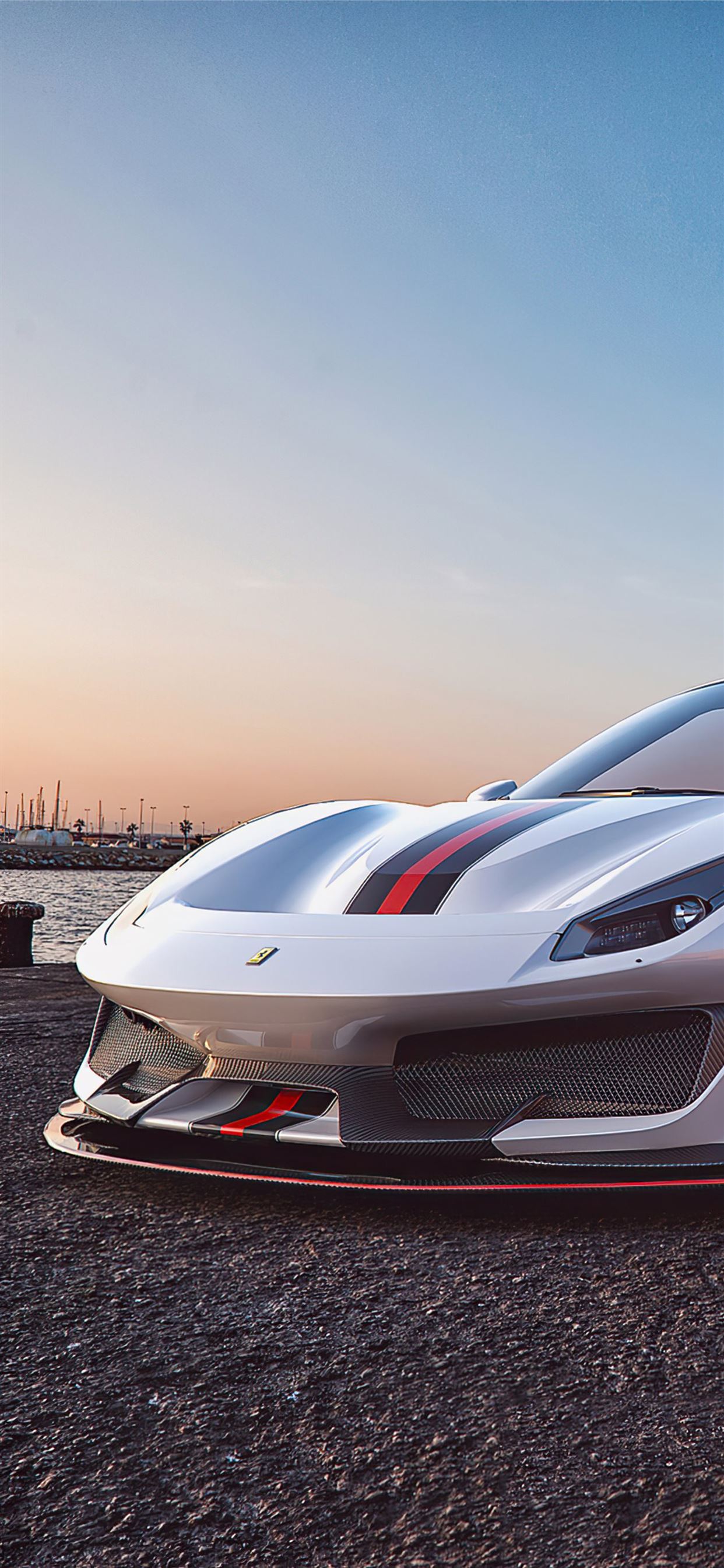 ferrari 488 pista iPhone Wallpaper