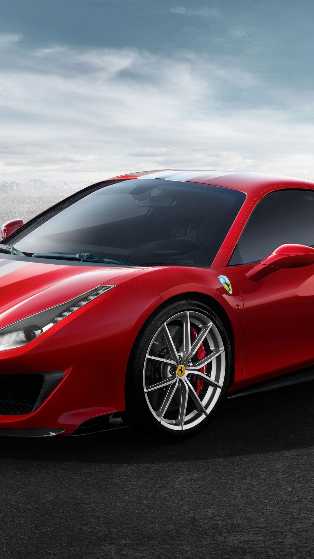 wallpaper: Ferrari 488 Pista 1080x1920