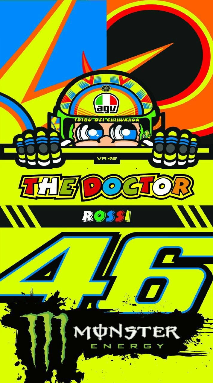 Valentino Rossi, vr46, the doctor, HD