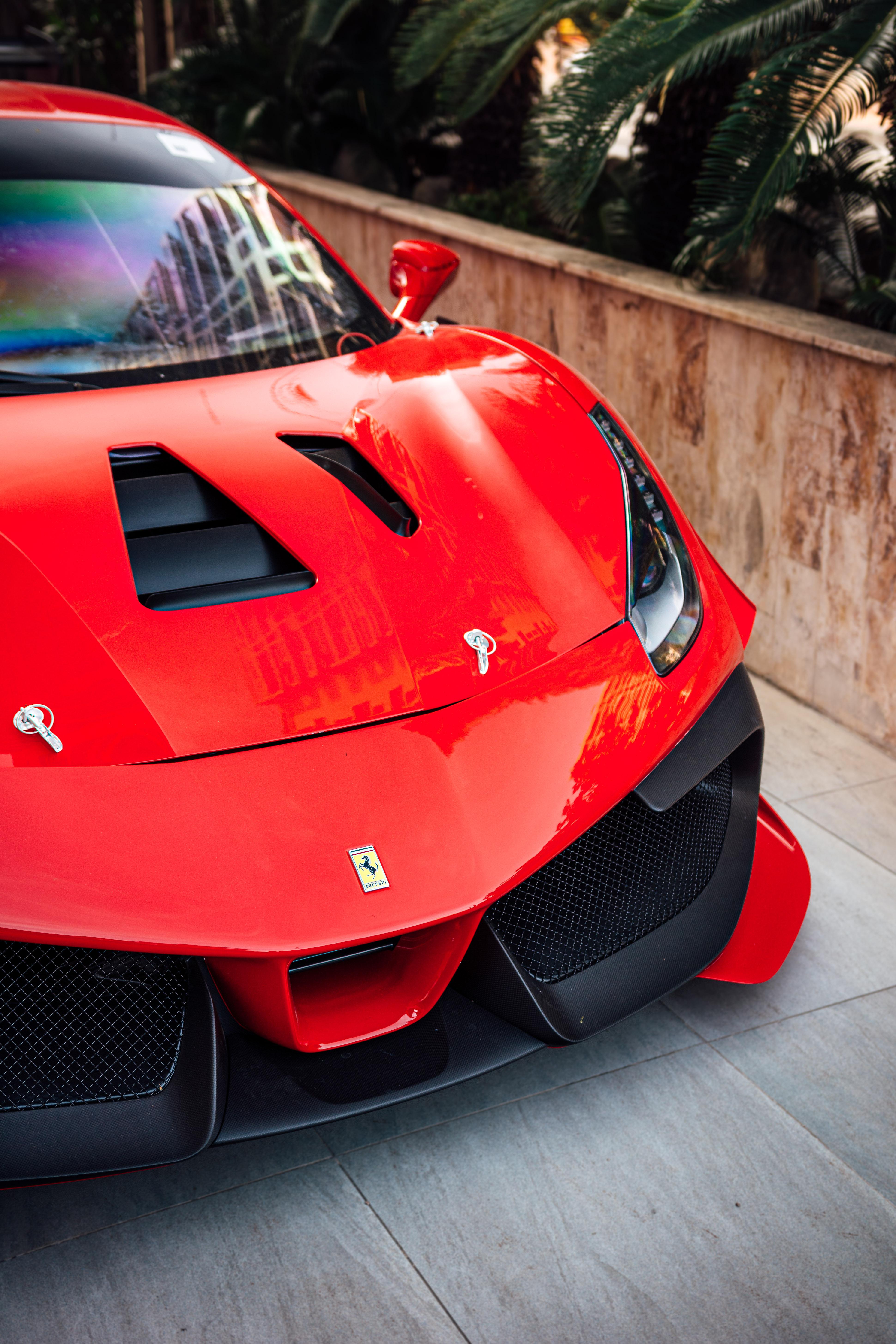 Ferrari 488 Challenge Evo parked