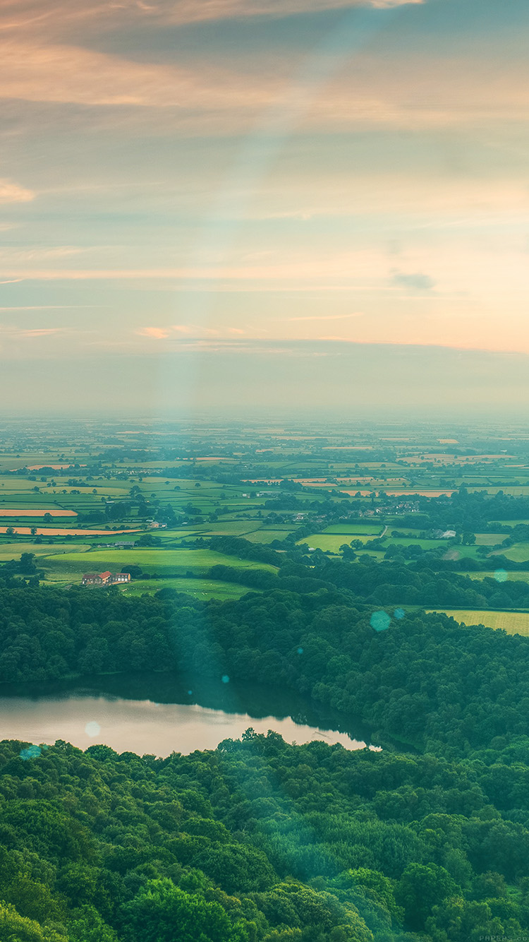 Nature Mountain Good Morning Green