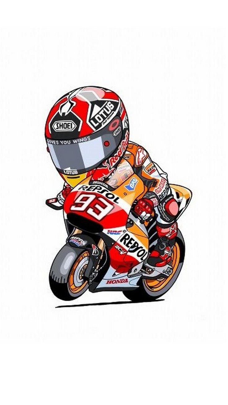 Marc marquez, Moto wallpaper, Bike art