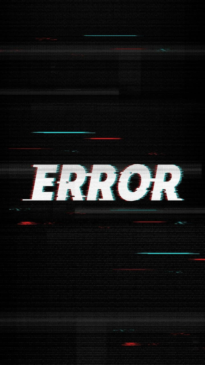 Download free Trippy Dark Glitchy Error