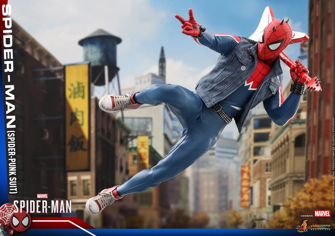PS4 Spider Man 1 6 Scale Spider Punk
