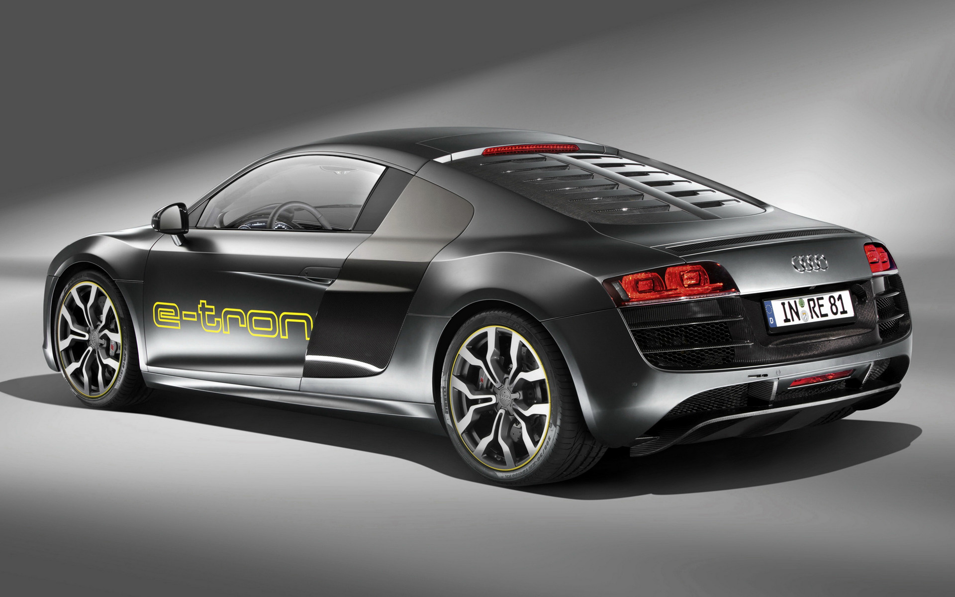 Audi R8 Coupe E Tron Prototype