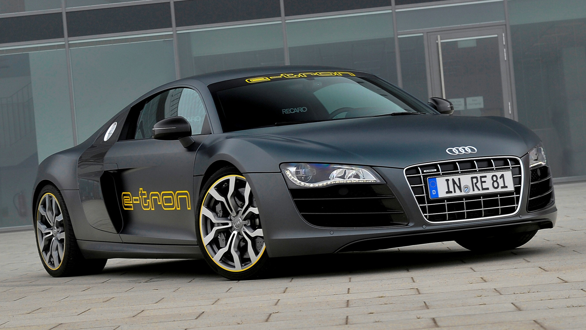 Audi R8 Coupe E Tron Prototype