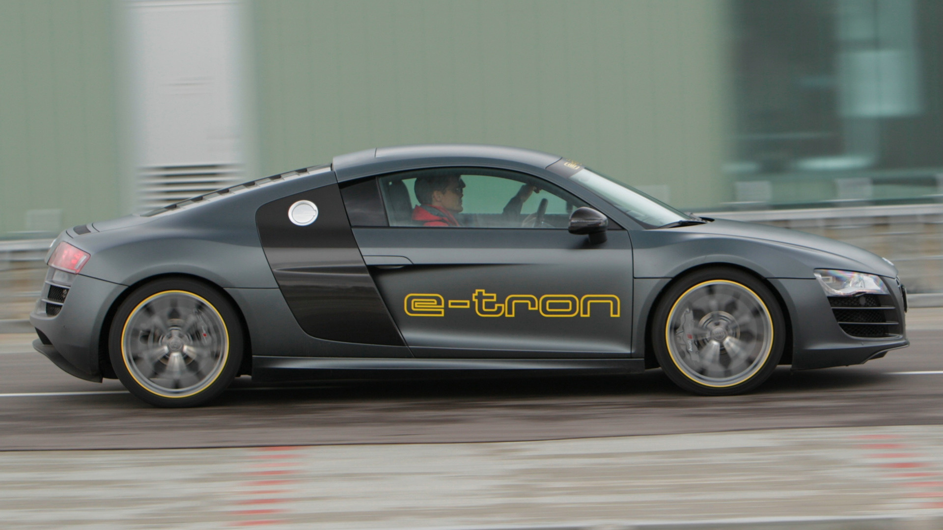 Audi R8 Coupe E Tron Prototype