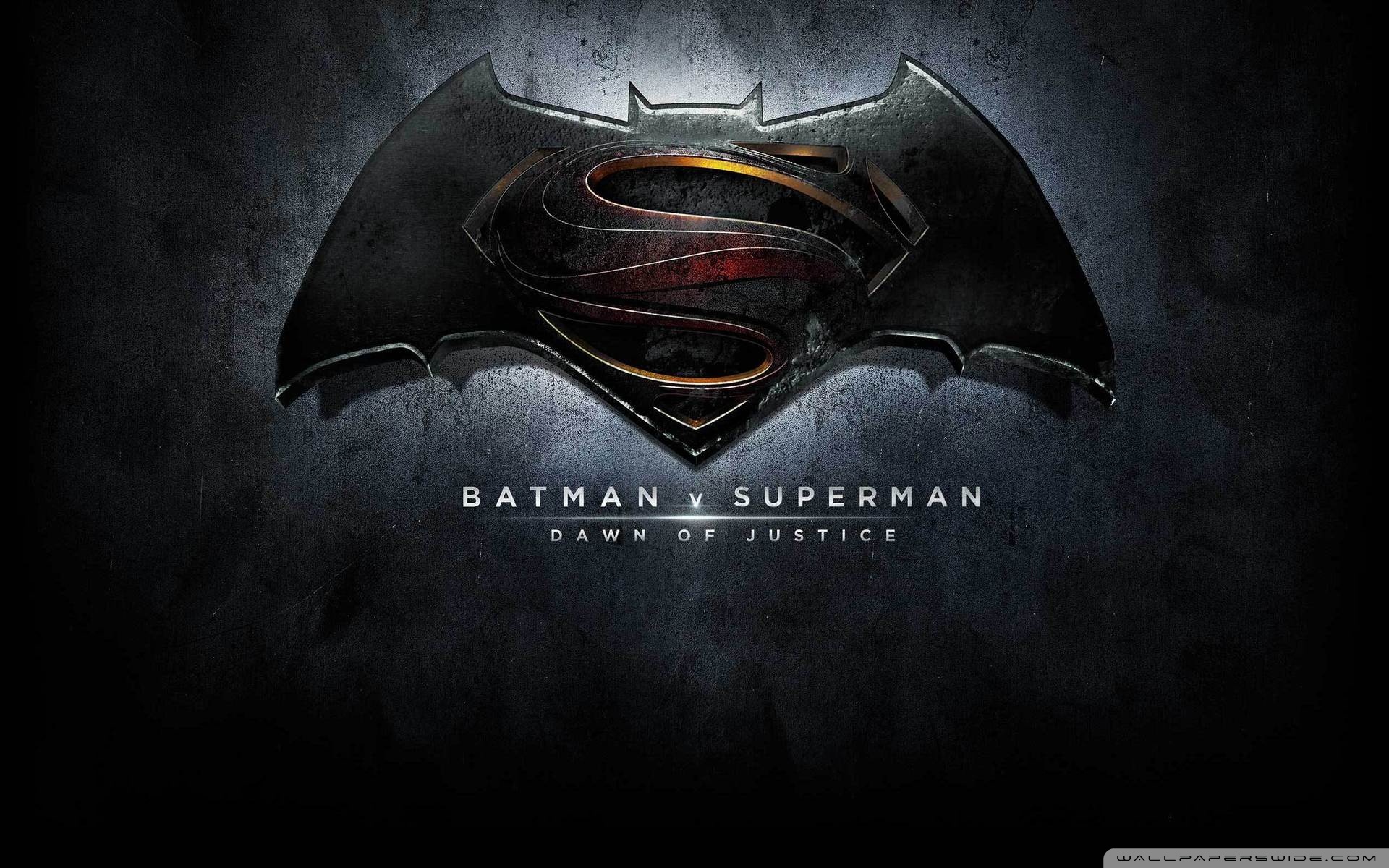 Batman VS Superman Logo Ultra HD