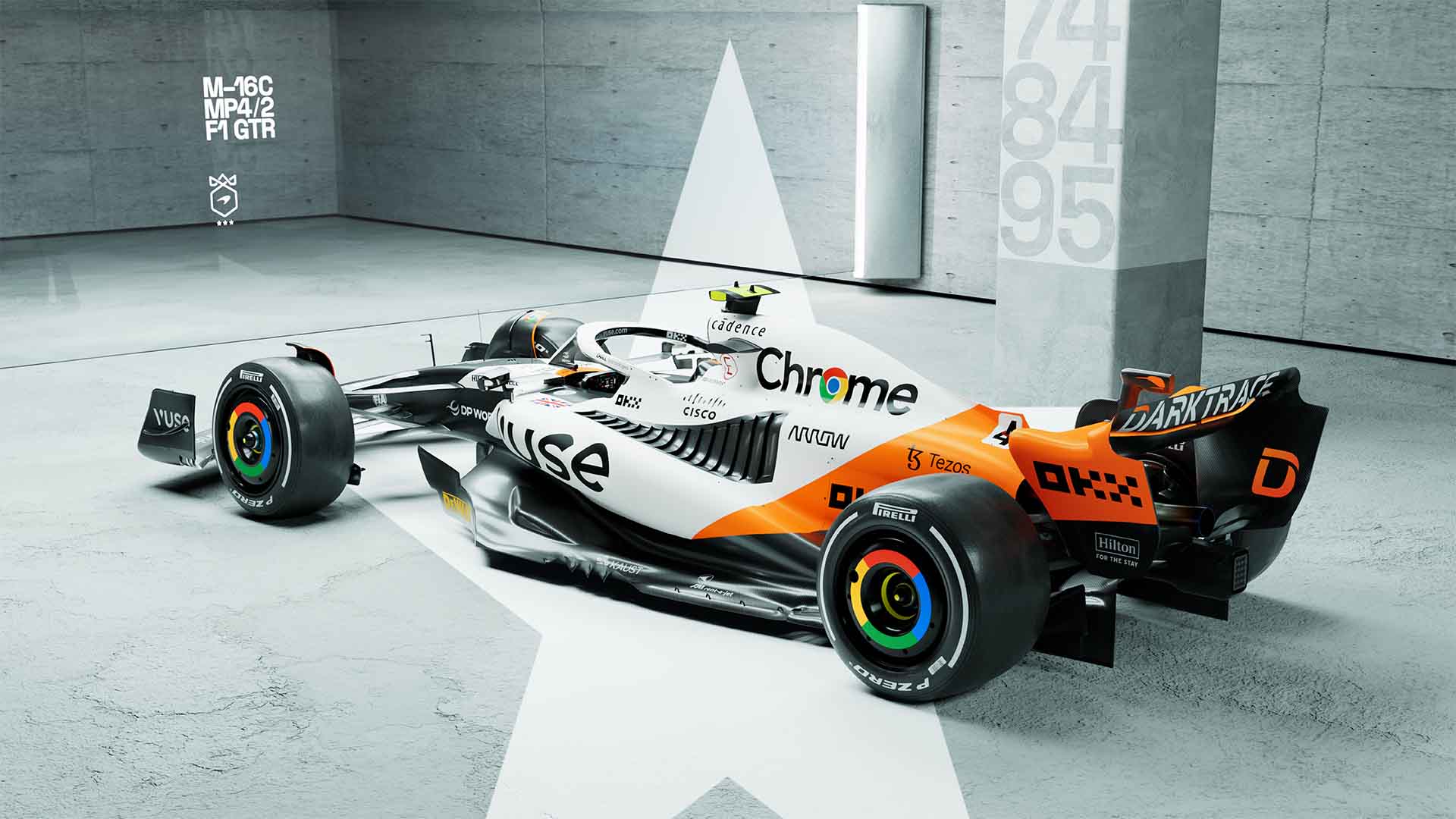 Triple Crown livery for Monaco Grand Prix