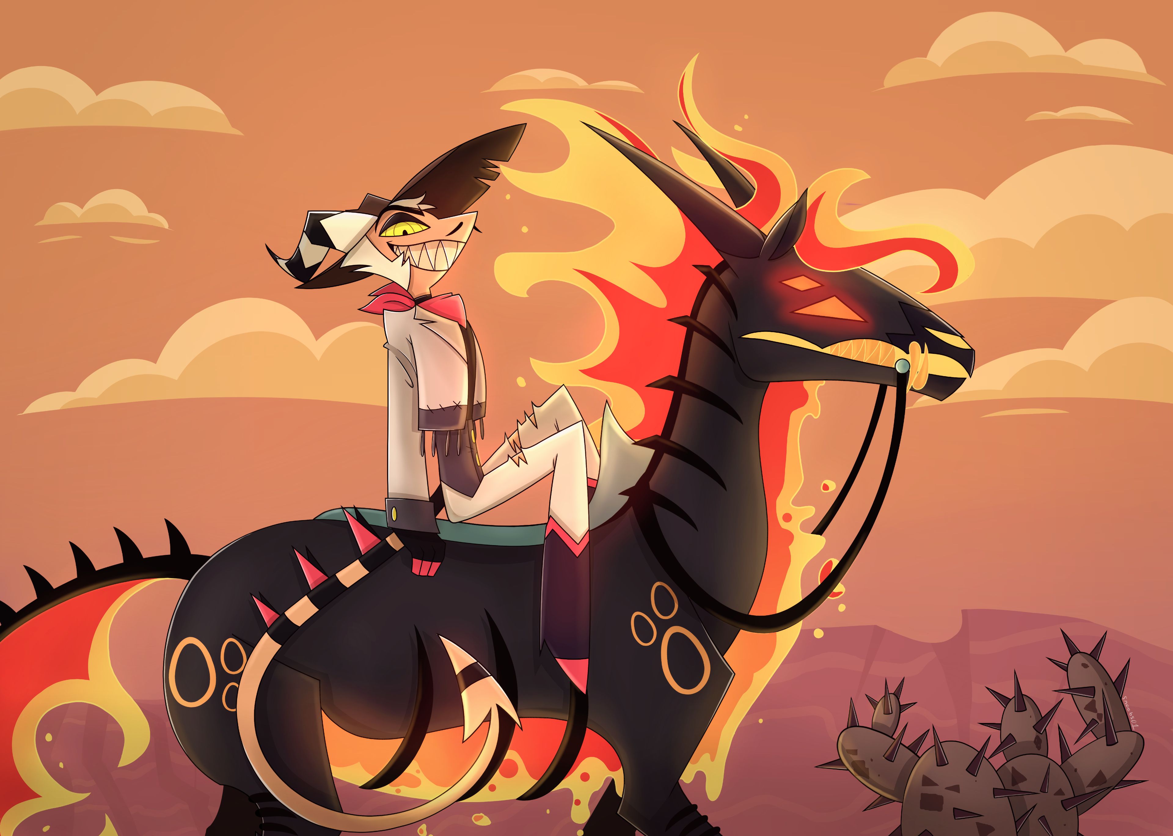 Striker (Helluva Boss) wallpaper